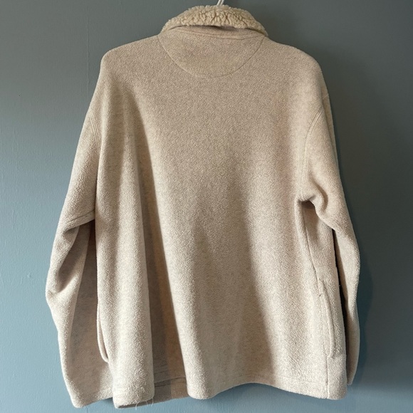 🔥3/$25🔥Vintage sherpa collar fleece - Picture 2 of 3